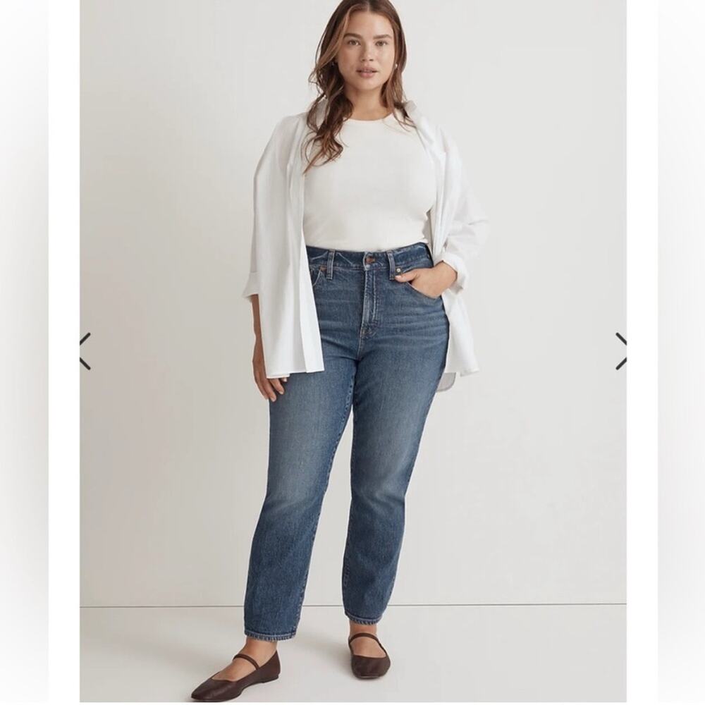 Madewell The Perfect Vintage Plus Size Jean in Decatur Wash.‎